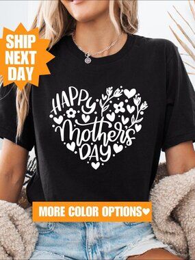 Happy Mother's Day Shirt, Happy Mother's Day Heart Shirt